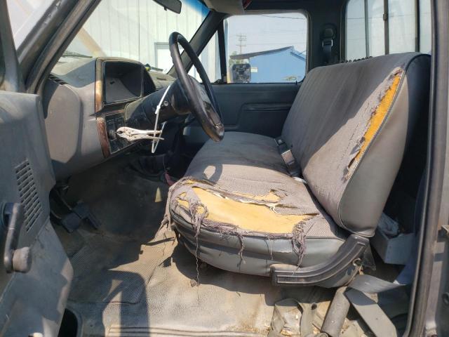 1FTEF25Y3KPB14874 - 1989 FORD F250 GRAY photo 7