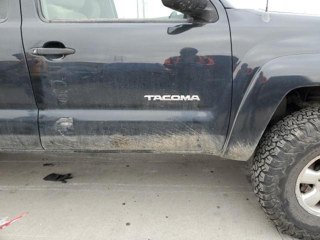 5TELU42N57Z374602 - 2007 TOYOTA TACOMA DOUBLE CAB BLACK photo 9