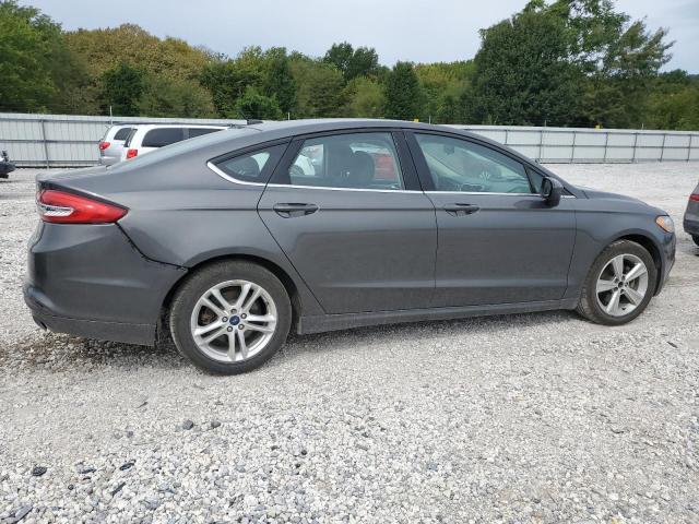 3FA6P0LU3JR102873 - 2018 FORD FUSION SE HYBRID GRAY photo 3