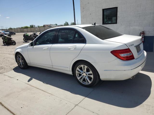 WDDGF8AB4DR280539 - 2013 MERCEDES-BENZ C 300 4MATIC WHITE photo 2