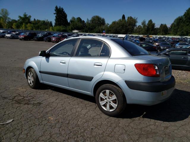 KNADE223696512424 - 2009 KIA RIO BASE BLUE photo 2