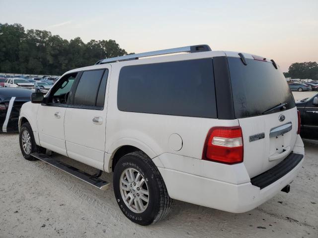 1FMJK2A53DEF00162 - 2013 FORD EXPEDITION EL LIMITED WHITE photo 2