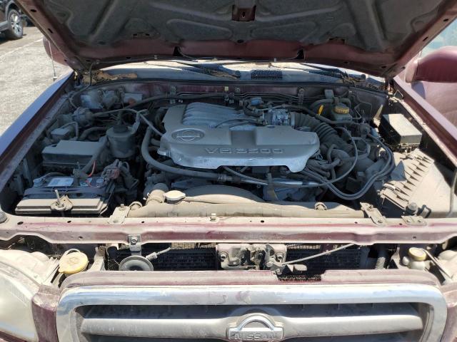 JN8DR09Y41W603696 - 2001 NISSAN PATHFINDER LE MAROON photo 11