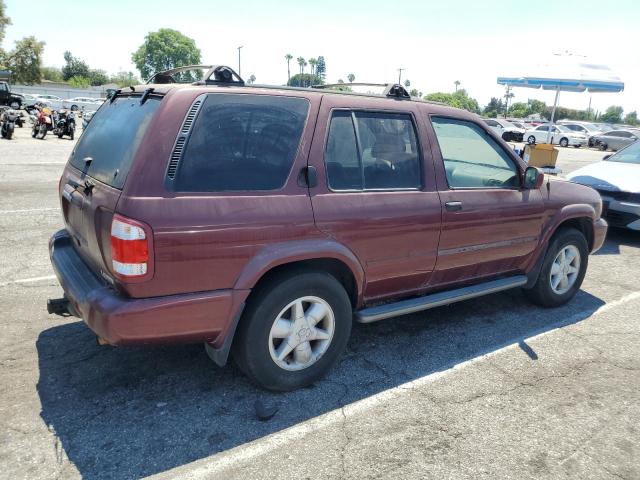 JN8DR09Y41W603696 - 2001 NISSAN PATHFINDER LE MAROON photo 3