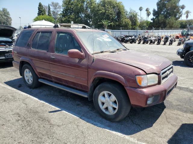JN8DR09Y41W603696 - 2001 NISSAN PATHFINDER LE MAROON photo 4