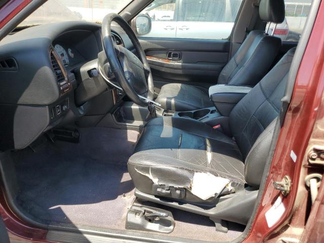 JN8DR09Y41W603696 - 2001 NISSAN PATHFINDER LE MAROON photo 7