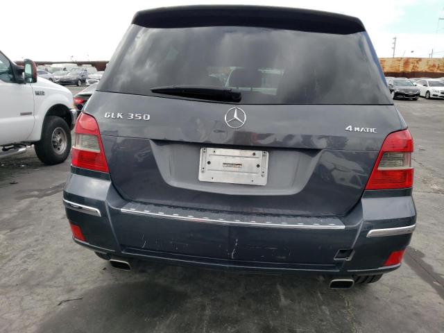 WDCGG8HB2AF328981 - 2010 MERCEDES-BENZ GLK 350 4MATIC BLUE photo 6