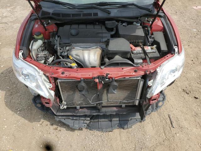 4T1BF3EK7BU126298 - 2011 TOYOTA CAMRY BASE RED photo 11