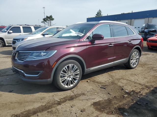 2LMPJ8LR1JBL31903 - 2018 LINCOLN MKX RESERVE Bordo fotoğraf 1