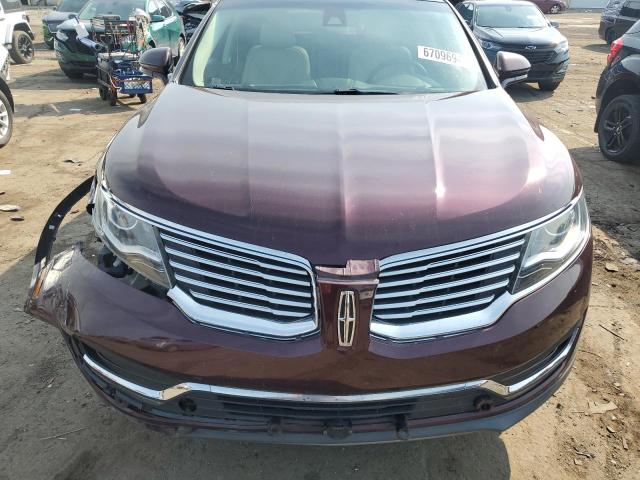 2LMPJ8LR1JBL31903 - 2018 LINCOLN MKX RESERVE Bordo fotoğraf 11