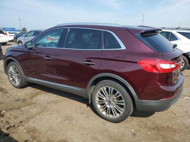 2LMPJ8LR1JBL31903 - 2018 LINCOLN MKX RESERVE Bordo fotoğraf 2