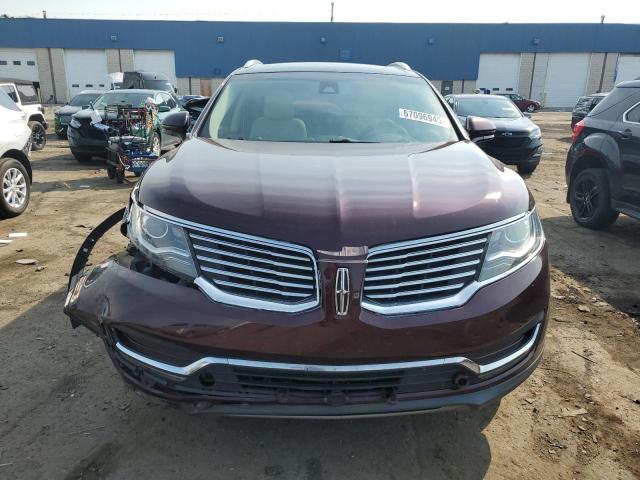 2LMPJ8LR1JBL31903 - 2018 LINCOLN MKX RESERVE Bordo fotoğraf 5