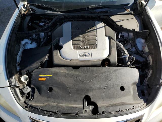 JN1AY1AP9BM520288 - 2011 INFINITI M56 WHITE photo 11