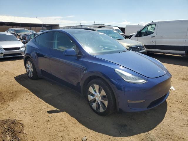 5YJYGDEE5MF200504 - 2021 TESLA MODEL Y BLUE photo 4