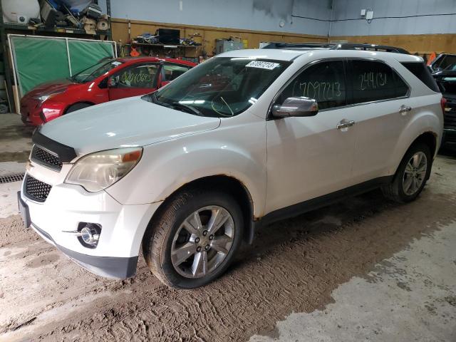 2CNFLGEY1A6293128 - 2010 CHEVROLET EQUINOX LTZ WHITE photo 1