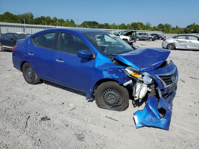 3N1CN7AP5HL852509 - 2017 NISSAN VERSA S BLUE photo 4