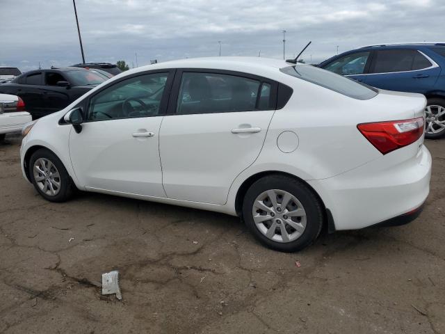 KNADM4A35G6677555 - 2016 KIA RIO LX WHITE photo 2