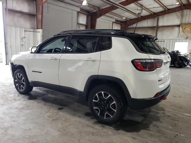 3C4NJDDB6LT214651 - 2020 JEEP COMPASS TRAILHAWK WHITE photo 2