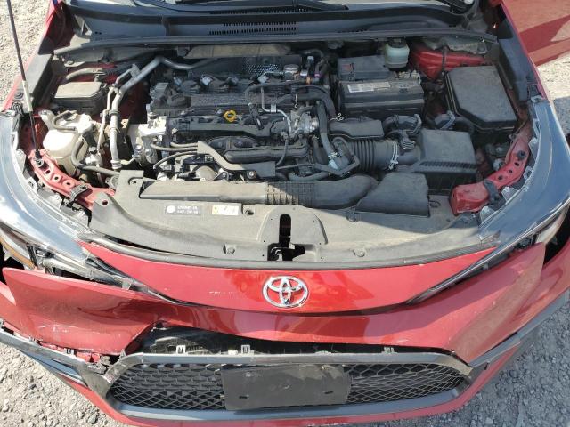 JTDP4MCE0MJ069448 - 2021 TOYOTA COROLLA SE წითელი ფოტო 11
