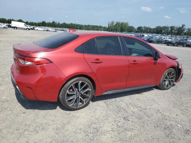 JTDP4MCE0MJ069448 - 2021 TOYOTA COROLLA SE წითელი ფოტო 3