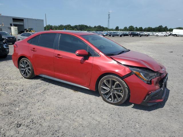 JTDP4MCE0MJ069448 - 2021 TOYOTA COROLLA SE წითელი ფოტო 4