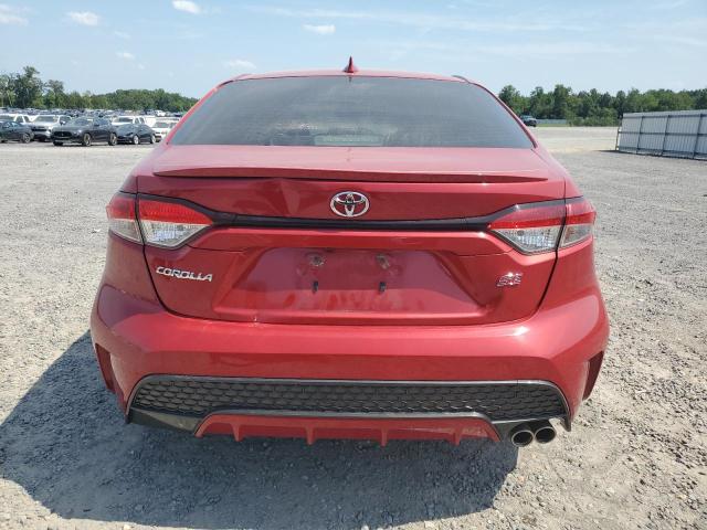 JTDP4MCE0MJ069448 - 2021 TOYOTA COROLLA SE წითელი ფოტო 6