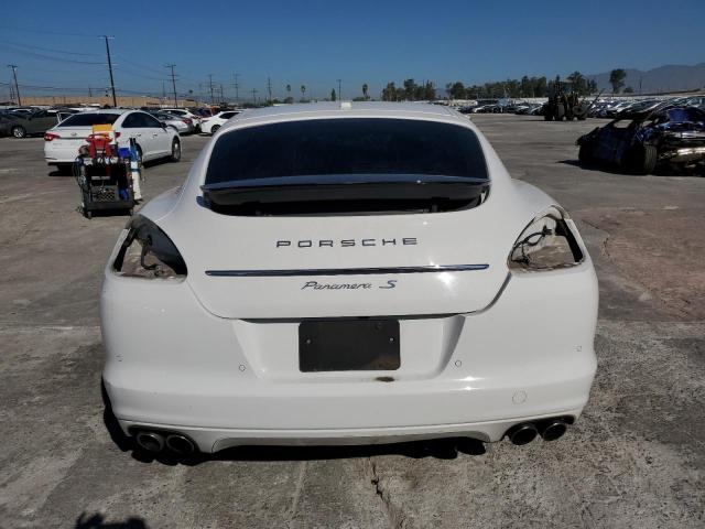 WP0AB2A70AL064965 - 2010 PORSCHE PANAMERA S WHITE photo 6