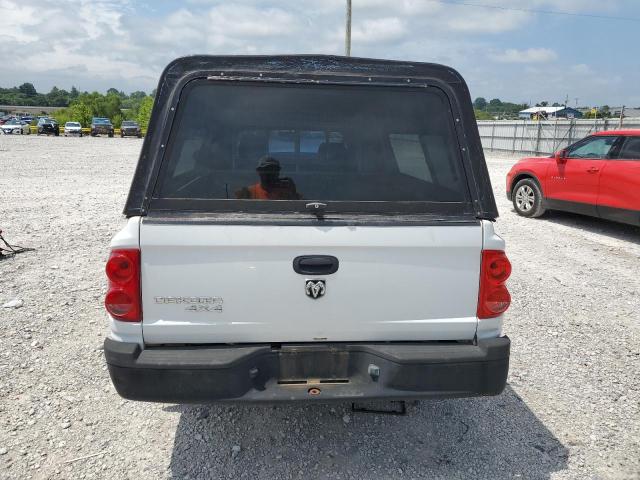 1D7HW22K17S237192 - 2007 DODGE DAKOTA ST Ақ фото 6