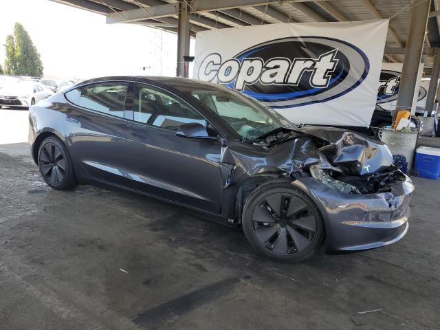 5YJ3E1EAXSF031766 - 2025 TESLA MODEL 3 GRAY photo 4