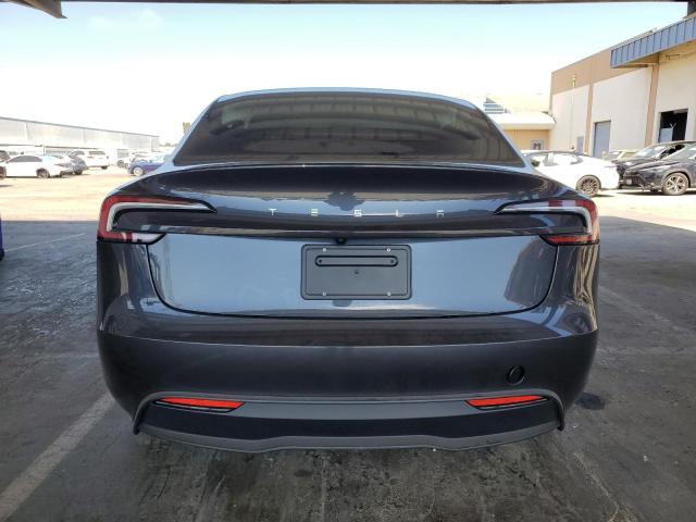 5YJ3E1EAXSF031766 - 2025 TESLA MODEL 3 GRAY photo 6