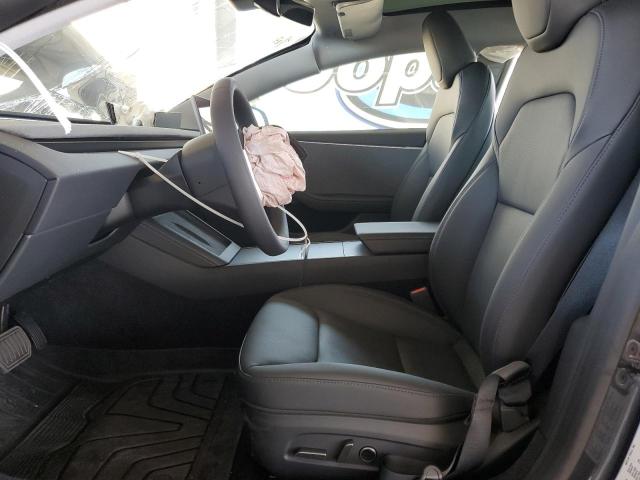 5YJ3E1EAXSF031766 - 2025 TESLA MODEL 3 GRAY photo 7