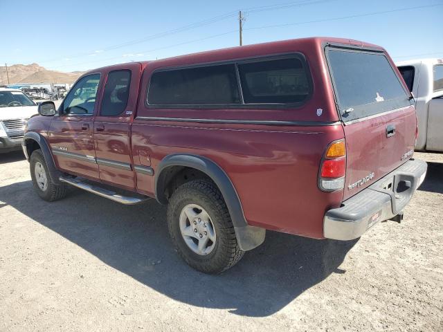 5TBBT44112S255386 - 2002 TOYOTA TUNDRA ACCESS CAB BURGUNDY photo 2