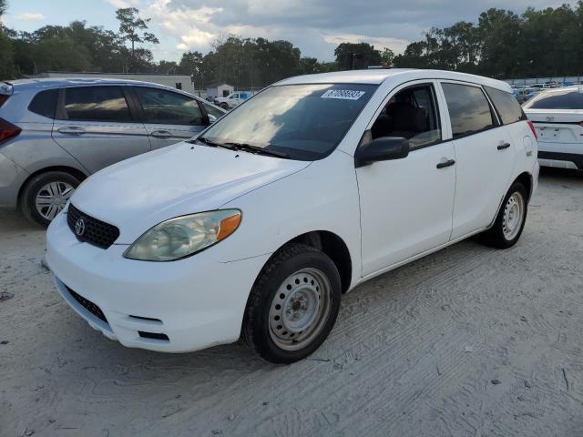 2T1KR32E73C163263 - 2003 TOYOTA COROLLA MA XR WHITE photo 1