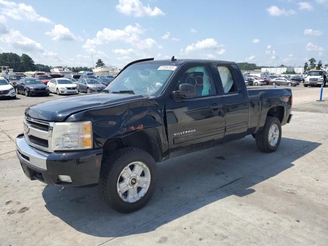 1GCRKSE30BZ213612 - 2011 CHEVROLET SILVERADO K1500 LT BLACK photo 1