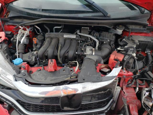 3HGGK5H98KM735822 - 2019 HONDA FIT EXL RED photo 11