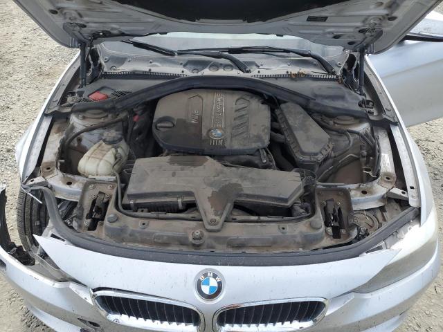 WBA3D5C52EKX96409 - 2014 BMW 328 D XDRIVE SILVER photo 11