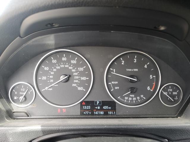 WBA3D5C52EKX96409 - 2014 BMW 328 D XDRIVE SILVER photo 9