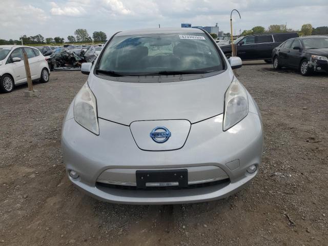 1N4AZ0CP9FC315895 - 2015 NISSAN LEAF S SILVER photo 5