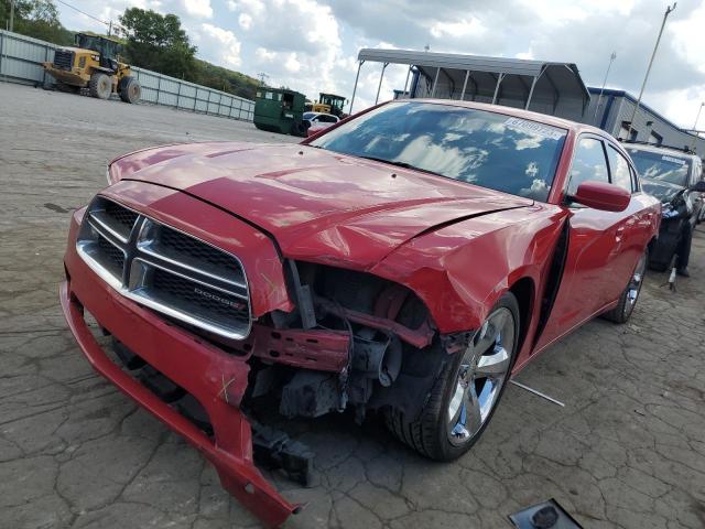 2C3CDXBG8DH554476 - 2013 DODGE CHARGER SE RED photo 1