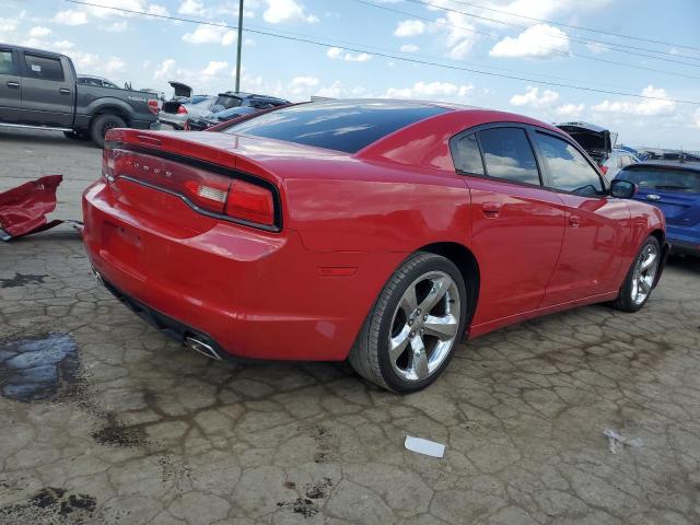 2C3CDXBG8DH554476 - 2013 DODGE CHARGER SE RED photo 3