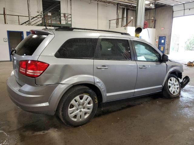 3C4PDCAB2JT496718 - 2018 DODGE JOURNEY SE SILVER photo 3