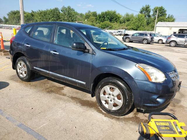 JN8AS5MT2DW028034 - 2013 NISSAN ROGUE S 蓝色 照片 4