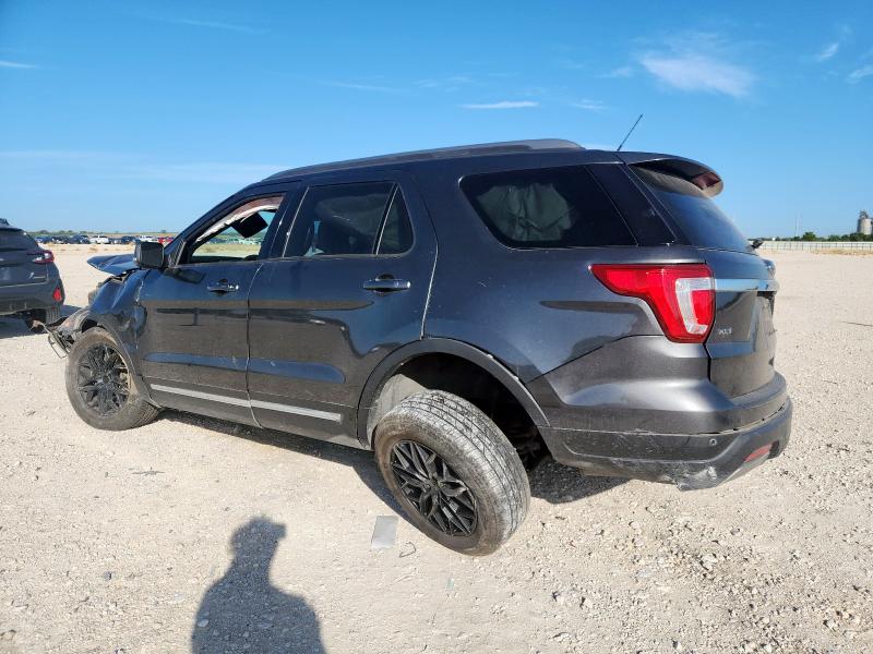 1FM5K7D84KGA40466 - 2019 FORD EXPLORER XLT 灰色 照片 2
