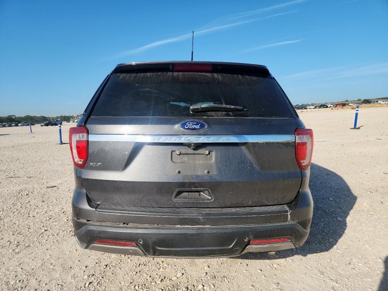 1FM5K7D84KGA40466 - 2019 FORD EXPLORER XLT 灰色 照片 6