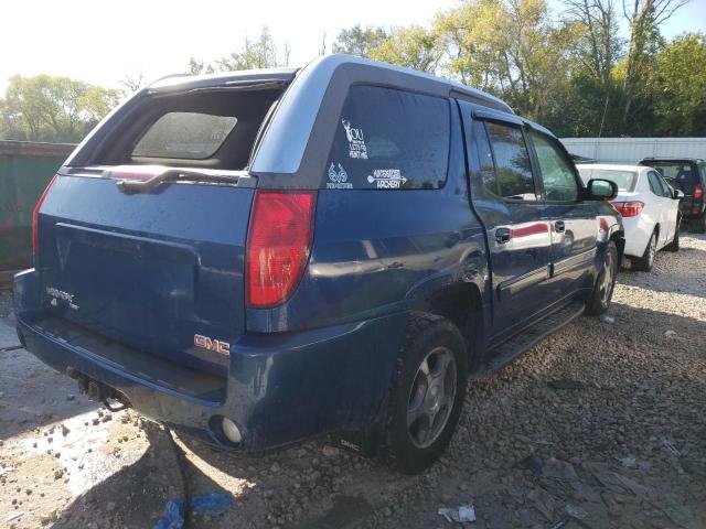 1GKET12P446232704 - 2004 GMC ENVOY XUV BLUE photo 3