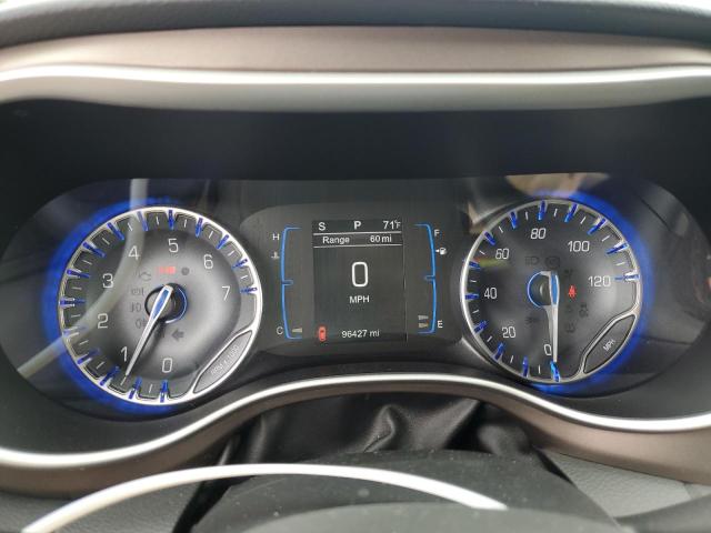 2C4RC1BG0HR613770 - 2017 CHRYSLER PACIFICA TOURING L Արծաթագույն լուսանկար 9