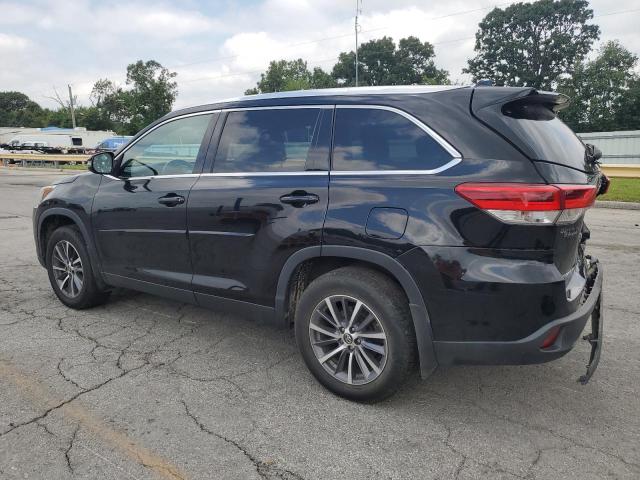 5TDJZRFH6KS579619 - 2019 TOYOTA HIGHLANDER SE Սև լուսանկար 2