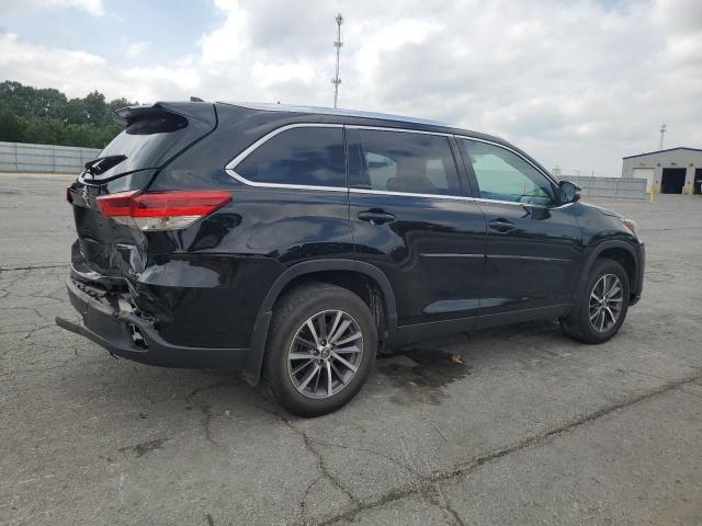 5TDJZRFH6KS579619 - 2019 TOYOTA HIGHLANDER SE Սև լուսանկար 3