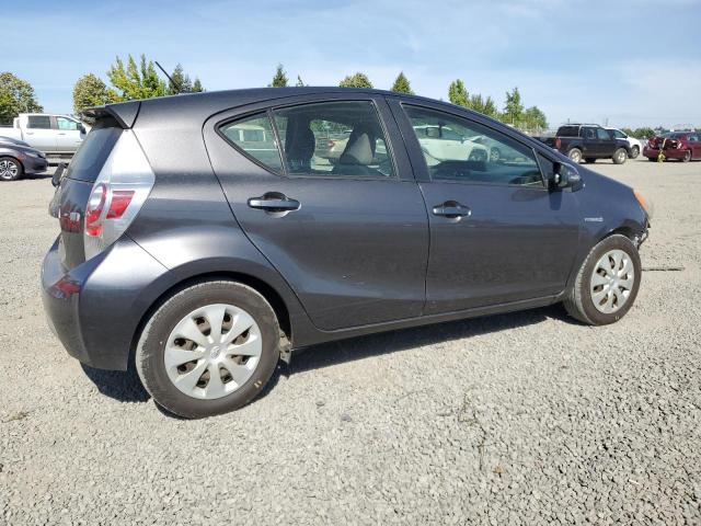 JTDKDTB36D1057003 - 2013 TOYOTA PRIUS C CHARCOAL photo 3