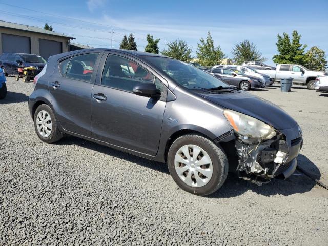 JTDKDTB36D1057003 - 2013 TOYOTA PRIUS C CHARCOAL photo 4